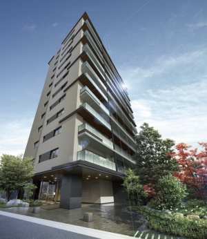 プラウド八尾東本町　外観完成予想CG