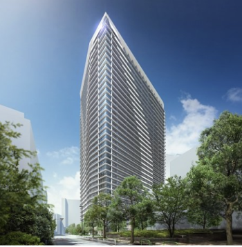 リビオタワー品川　外観完成予想図1