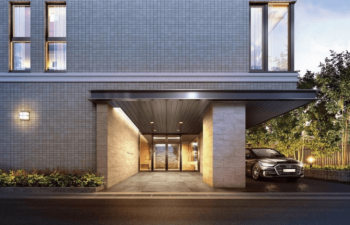 Brillia（ブリリア）池田満寿美町　エントランスアプローチ完成予想図