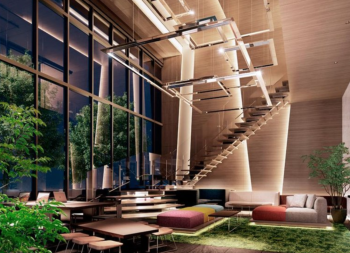 THE HIGH HORIE　グランドラウンジ完成予想図