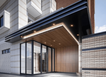 アクタス南福岡グランパーク　エントエランスアプローチ完成予想図