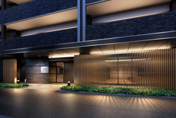 アドグランデ南仙台 ステーションマークス　エントランスアプローチ完成予想図