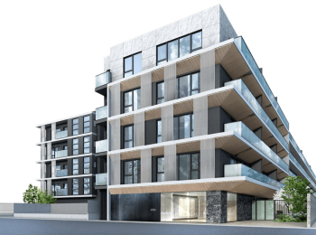 アールブラン武蔵新城　外観完成予想図