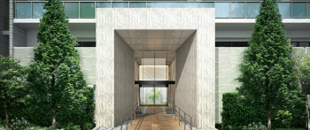 エムズシティ神宮前 エントランス完成予想CG