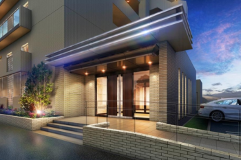 カルティア・ザ・レジデンス 八田駅南　エントランス完成予想図