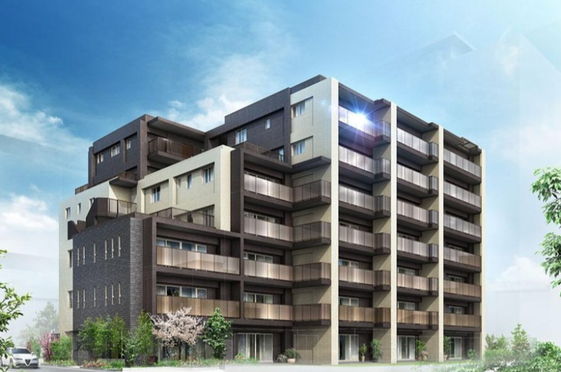 ファイル:クリオ町屋ウエストマークス 外観完成予想図.png