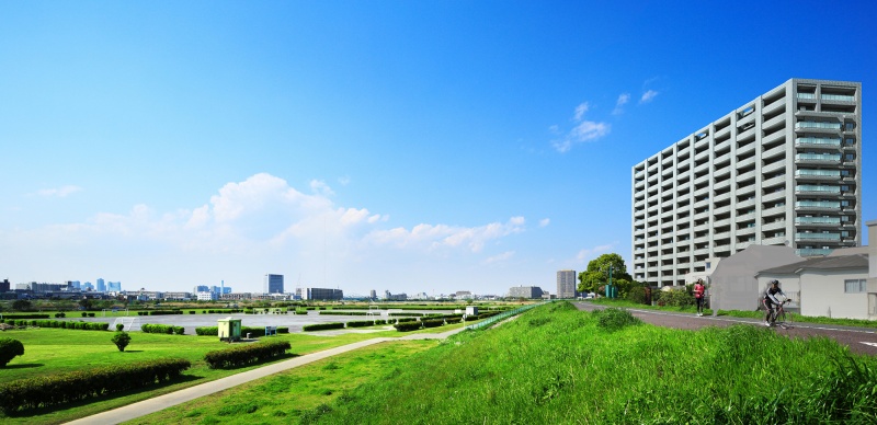 ファイル:グランイーグル多摩川スカイフロント 完成予想図 170408.jpg