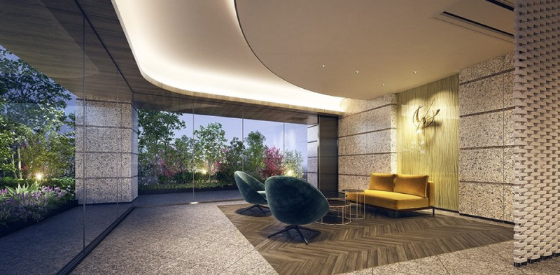 ファイル:ザ・パークハウス 目黒本町 エントランスホール完成予想図.png