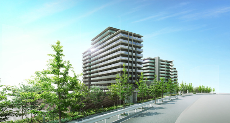 ファイル:ジオ千里中央 ザ・レジデンス外観(2).jpg