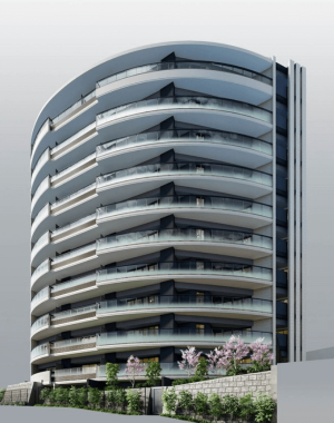 プラウド生駒　外観完成予想図