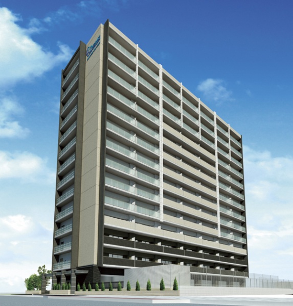 ファイル:プレサンス ロジェ 堀田駅前 完成予想図 170531.jpg