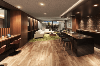 ポレスター佐久平駅南レジデンス　オーナーズラウンジ完成予想図