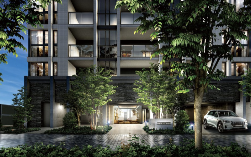 ファイル:レーベン万世町 エントランスアプローチ完成予想図.png