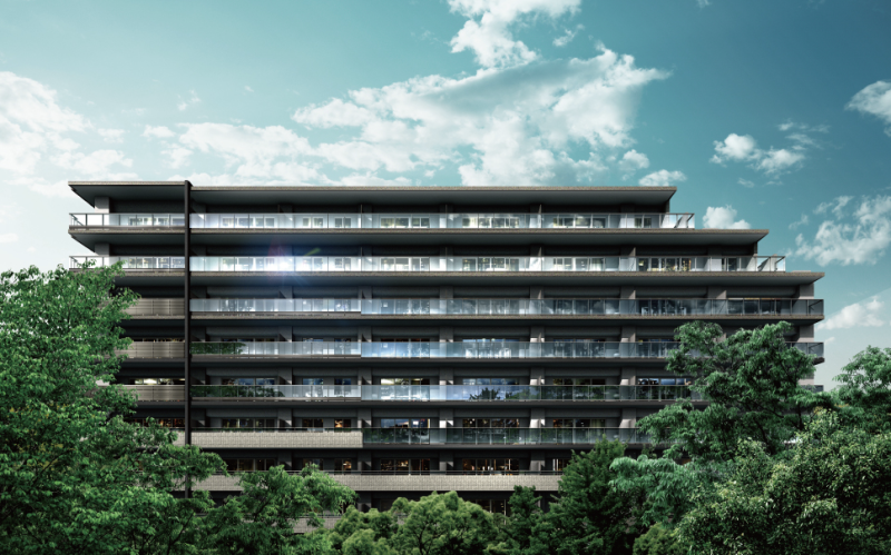 ファイル:レーベン千里青山台GRAN HIGH 外観完成予想図.png