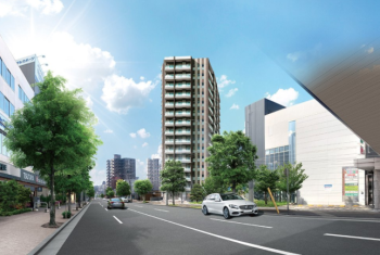 レーベン琴似 THE PRIME　外観完成予想図2