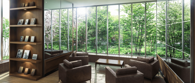 ファイル:ローレルコート栂・美木多駅前 ブックラウンジ（梅田 蔦谷 セレク）ト完成予想CG.png