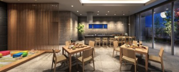 エクセレントシティ立川 THE GRAN　共用施設完成予想図