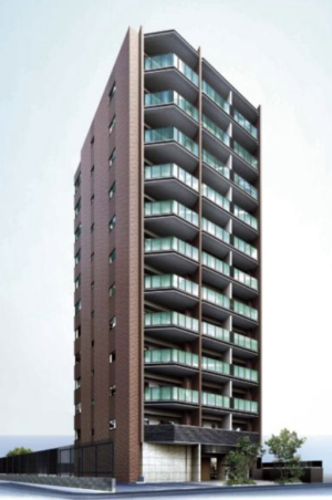 エクセレントシティ聖蹟桜ヶ丘　外観完成予想図