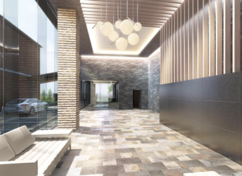 カノン軽井沢南ヶ丘　エントランスホール完成予想図