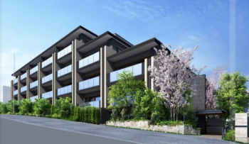 グランドメゾン鷺沼コート　外観完成予想CG