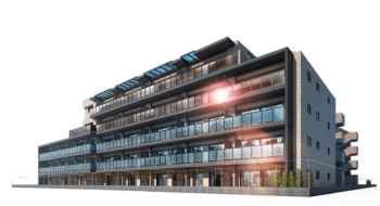 サンクレイドル清瀬II　外観完成予想図1