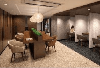 シティテラス住吉　テレワークラウンジ完成予想図