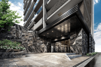 レーベン川西TIEAK RESIDENCE　エントランスアプローチ完成予想図