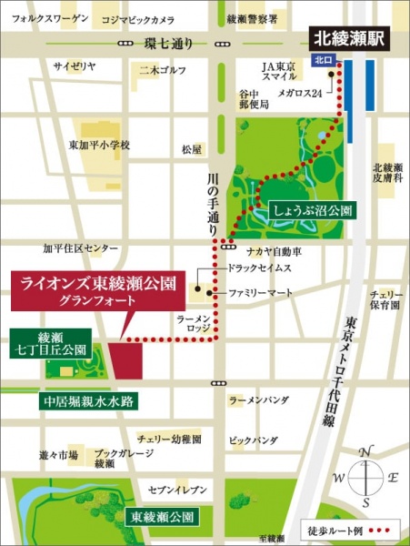 ファイル:現地案内図 綾瀬161106.jpg