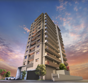 アルファステイツ錦町　外観完成予想図