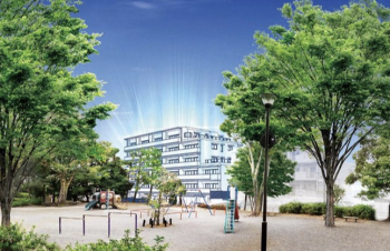 エクセレントシティ青葉台Ⅱ ザ・パーク　外観完成予想図