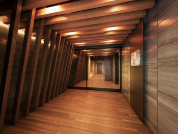 サンパーク箱崎駅前グラッセ　エントランスホール完成予想図