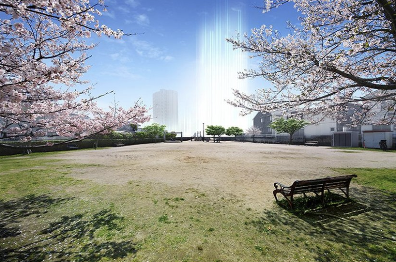 ファイル:ソシオ府中パークサイド 現地周辺CG合成加工.png