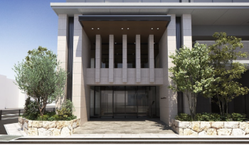 ダイアパレス土橋駅前　エントエランスアプローチ完成予想図