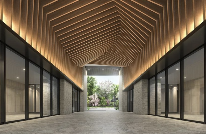 ファイル:プラウドシティ国立 エントランスゲート完成予想CG.png