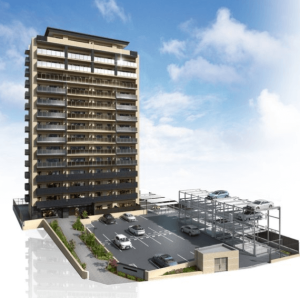 プレサンス ロジェ 草津シエル　外観完成予想図2