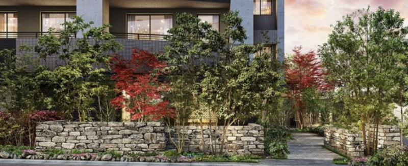 ファイル:レ・ジェイド浦和 エントランスアプローチ完成予想図.png