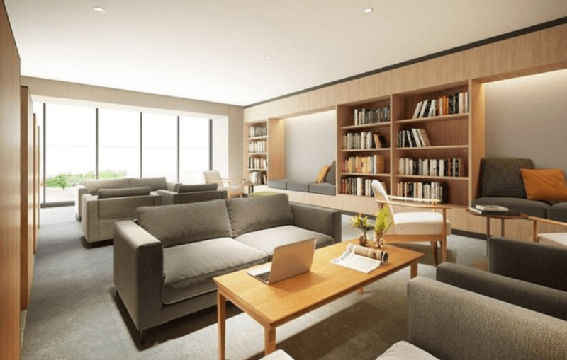 ファイル:レーベン熊本駅レクシア ライブラリーラウンジ完成予想図.png