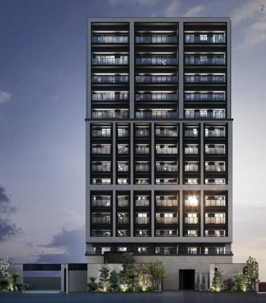 ファイル:DEUX・RESIA 博多 比恵（仮称） 外観完成予想図.png