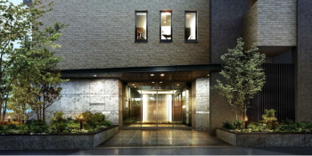 イノバス元住吉　エントエランスアプローチ完成予想図