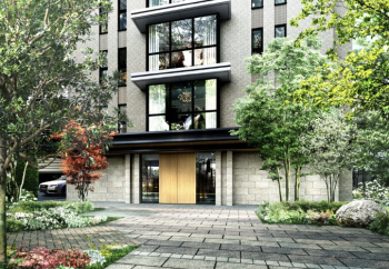 オハナ 松戸ガーデニア　エントエランスアプローチ完成予想図