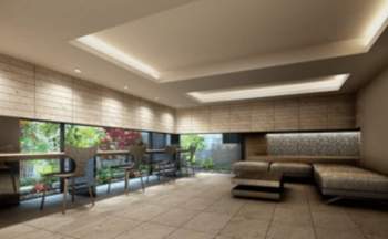 クリオ横濱ベイフォート　エントエランスホール完成予想図