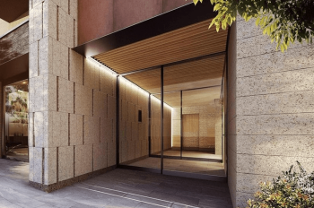 サンウッドフラッツ神田神保町　エントエランス完成予想図