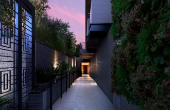 パークナード恵比寿　エントランス完成予想CG2