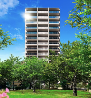 ビバシティ桜町公園ブルームス　外観完成予想図