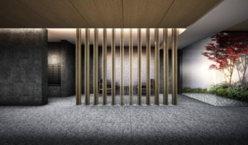 プラセシオン千種自由ヶ丘　エントランスホール完成予想図