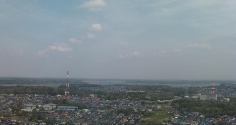 ファイル:ユーカリが丘 スカイプラザ・ミライアタワー眺望（北西側･25階）.jpg