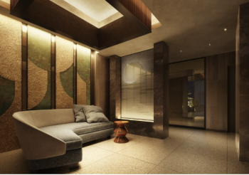 ルジェンテ白金高輪　エントエランスホール完成予想図