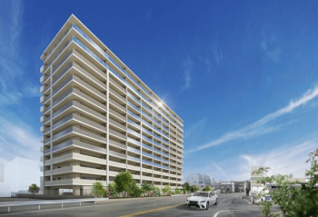 アーバンパレス都府楼前駅　外観完成予想図1