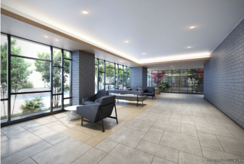 ザ・マークスコート福山　ウェルカムラウンジ完成予想図