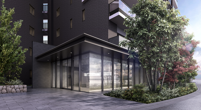 ファイル:ワザック柏の葉キャンパス エントランスアプローチ完成予想CG.png